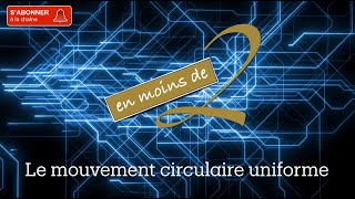 Le mouvement circulaire uniforme en Terminale [upl. by Ailekat231]