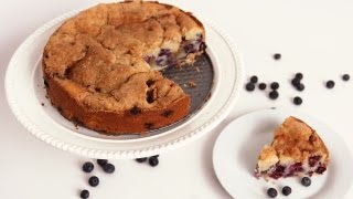 Blueberry Vanilla Bean Coffee Cake  Laura Vitale  Laura in the Kitchen Episode 574 [upl. by Rosario]