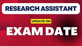 RESEARCH ASSISTANT  EXAM DATE UPDATE  KERALA PSC [upl. by Salvatore]