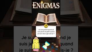 les enigmes impossibles énigmes enigmes test qi inteligence français fun reflexion jeux [upl. by Edrei]