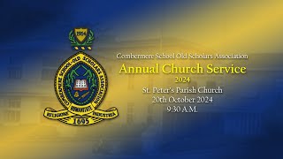 Combermere School Old Scholars Association Annual Church Service 2024 [upl. by Nonnag449]