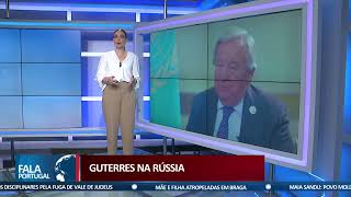 GUTERRES NA RUSSIA [upl. by Pfister516]