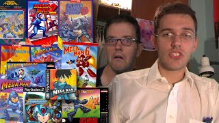 MEGA MAN Games DOS PS1 PS2  Angry Video Game Nerd AVGN [upl. by Nail]