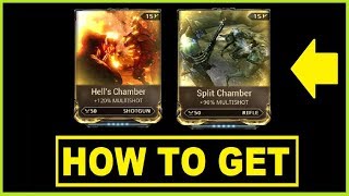 How to get Hells Chamber and split chamber in Warframe [upl. by Xad]