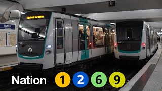 Paris Metro  Nation [upl. by Enyedy384]