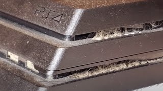 Safely cleaning my PS4 pro [upl. by Hallsy]