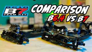 New Team Associated B7 Buggy vs B64  Lets Compare [upl. by Ylrebmit]