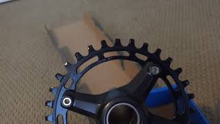 Shimano Deore M5100 FCM51001 Crankset Unboxing and Weight [upl. by Jeaz343]