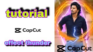 viral capcut effect  capcut template effect tutorial  capcut tutorial 🔥 capcut thunder lovers edit [upl. by Rebmyt]