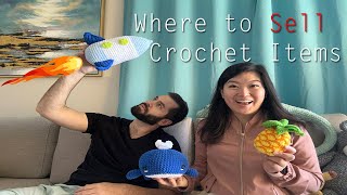 Best Crochet Items to Sell NOW and Where to Sell [upl. by Upton]