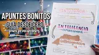 💖 APUNTES BONITOS DESDE CERO  tutorial para principiantes  DanielaGmr ✨ [upl. by Aineval]