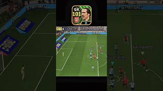 David Seaman Best Goalkeeper with Unbelievable Goal Saves efootball shorts pesmobile goalsave [upl. by Clayson]