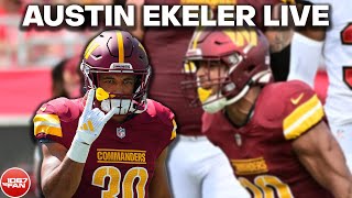 Austin Ekeler on Kick Return TD Getting Called Back  commanders First Win  Grant amp Danny [upl. by Tilly350]