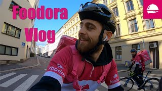 Foodora rider vlog What you can earn on a quiet day as a food courier [upl. by Negeam]