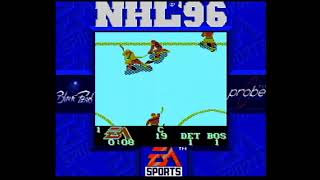 nhl96 gameboy on super gameboy [upl. by Zobkiw]