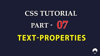 CSS Tutorial for Beginners Tamil  07  CSS TEXT PROPERTY [upl. by Coriss]