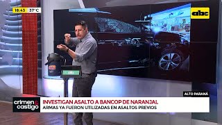 Estos son los atentados en los que utilizaron las mismas armas que en el asalto al banco de Naranjal [upl. by Asim]