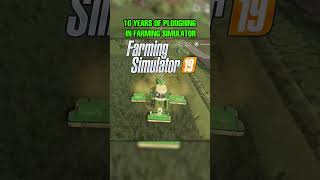 Evolution Of Farm Sim Mowing Grass [upl. by Ahsikahs]