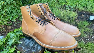 Viberg Natural Shell Cordovan Service Boots 2020 Last UNBOXING [upl. by Anos]