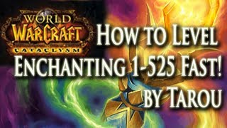 How to Level Enchanting 1525 Fast amp Easy in World of Warcraft [upl. by Cheng]