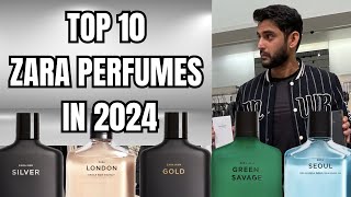 Top 10 Zara Perfumes in 2024  Zara Perfume Haul For Men [upl. by Ultima]