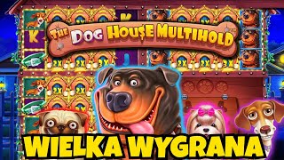 WIELKA WYGRANA W SLOCIE DOG HOUSE MULTIHOLD TO BYŁ WSPANIAŁY BONUS W KASYNIE [upl. by Hluchy34]