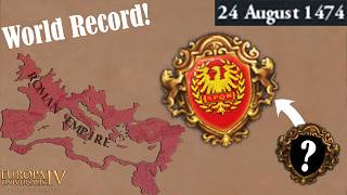 This is how I Restored the Roman Empire in just 29 Years WR  1374 ✦ SPQR eu4 [upl. by Gorga597]