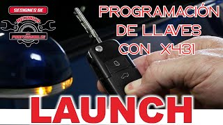 Programación de llaves con el X431 de Launch [upl. by Burt]