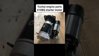 Yuchai engine parts 4108Q starter D12043708100 motor starter  081281000409yuchai startermotor [upl. by Ynitsed322]