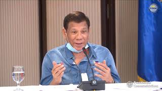 PRRD’s Meeting with the IATFEID and Talk to the Nation on COVID19 4132020 [upl. by Ensign112]