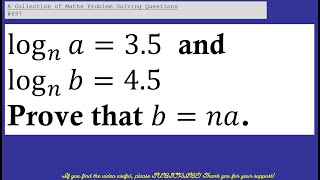 Logarithms  Proofs  A Level Maths  KS5 Maths  Higher Maths [upl. by Jillie]