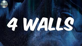 4 Walls Lyrics  Vedo [upl. by Anomor]