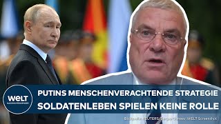 KRIEG IN DER UKRAINE quotDurchbruch – koste es was es wollequot Putin nimmt große Verluste in Kauf [upl. by Denie585]