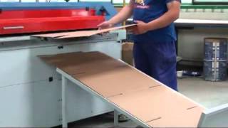 MAQUINA AUTOMATICA BOXMAT PARA FABRICACION DE CAJAS [upl. by Laiceps]