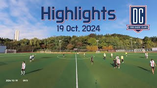 YISS Dads Club United 19102024 Full Match Highlights [upl. by Ettennek]