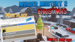 MM2 Christmas Update Kind of Simples Murder Mystery 2 CODE [upl. by Cerallua]