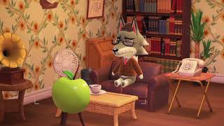 Dobie is waiting for his grandchildren to call him  Animal Crossing Short Film [upl. by Broida473]