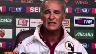 Lo sfogo di Ranieri contro i giornalisti prima di RomaBologna  18092010 [upl. by Bellew]