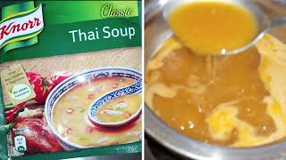 Knorr Classic Thai Soup  Simple way to cook Knorr Thai Soup  নর্ থাই স্যুপ রান্না করার সহজ পদ্ধতি [upl. by Coryden847]