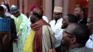 Imam Sheikh Tijani Cisse is welcomed to London with Zthikr [upl. by Fries]