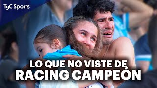 Lo que NO VISTE de RACING CAMPEÓN de la COPA SUDAMERICANA 🔥 Festejos romances locuras y mucho más [upl. by Barb]