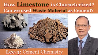 Lime stone desirable Characteristics for Cement Manufacture  Cement chemistry [upl. by Bandler]