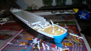 How We Build Revell RMS Titanic 1570 [upl. by Delano]