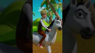 ഗ്രാമത്തലവൻ്റെ കുതിര  Part 7  Kids Animation Malayalam  Gramathalavante Kuthira shorts horse [upl. by Heid]