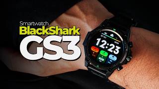 Black Shark GS3  Smartwatch BARATO com GPS Será que VALE a PENA em 2024 [upl. by Nadabas719]