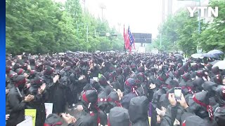 삼성전자 노조 사상 첫 파업생산 차질 노사 입장 엇갈려  YTN [upl. by Ellehsat]