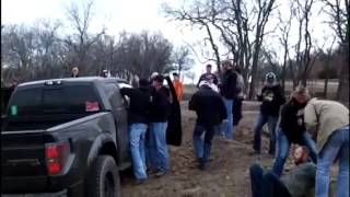 Rednecks With Paychecks insane Ford Raptor jump [upl. by Ocnarf]