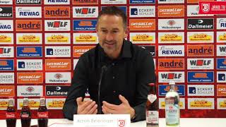 Pressekonferenz nach dem 14 Spieltag gegen FC St Pauli [upl. by Nedi568]