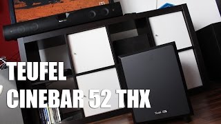 Teufel Cinebar 52 THX Soundbar im HandsOn  AllroundPCcom [upl. by Lainad309]