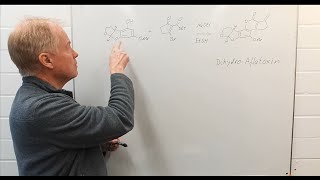 Wie löse ich Klausuraufgaben zur Organischen Chemie 10 Das berüchtigte Molekülgerüst von Aflatoxin [upl. by Assilla]